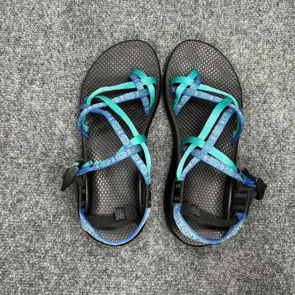 Chaco ZX2 Unaweep Sandals Women's Size 9 Blue Athletic Outdoor Comfort Hiking - Picture 8 of 12